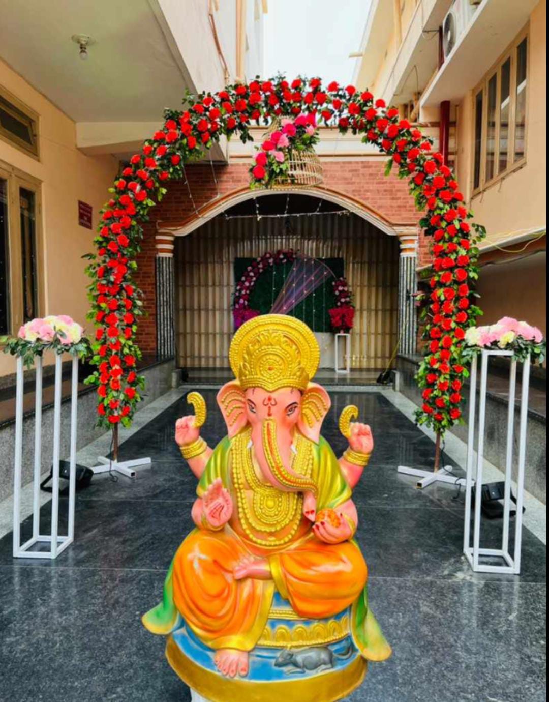 Flower and Light Decoration